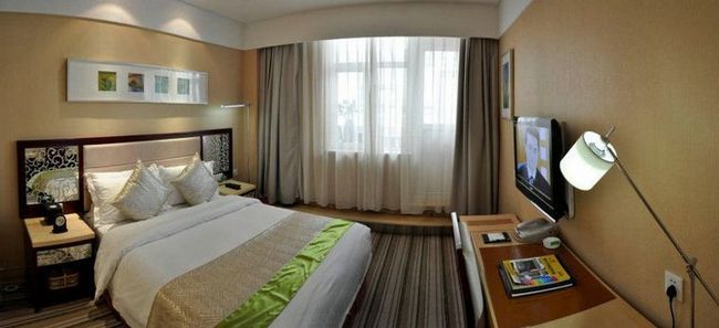 Dezhou Solar Valley Micro E International Hotel الغرفة الصورة